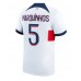 Günstige Paris Saint-Germain Marquinhos #5 Auswärts Fussballtrikot 2023-24 Kurzarm